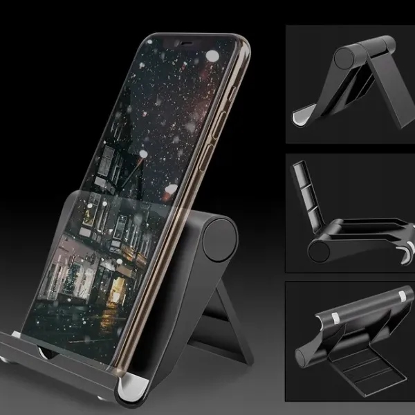 SOLIDNY REGULOWANY SKŁADANY STOJAK UCHWYT PODSTAWKA NA TELEFON POD TABLET Kod producenta 489