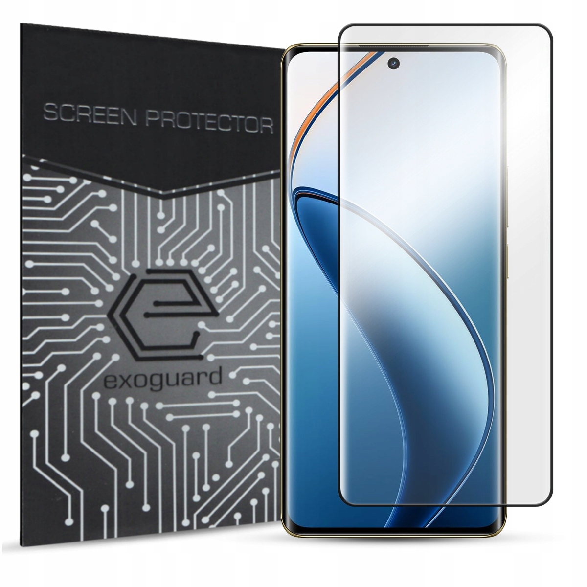Szkło Hartowane Szybka Osłona Na Cały Ekran do Realme 12 Pro+ 5g. 12 Pro 5g