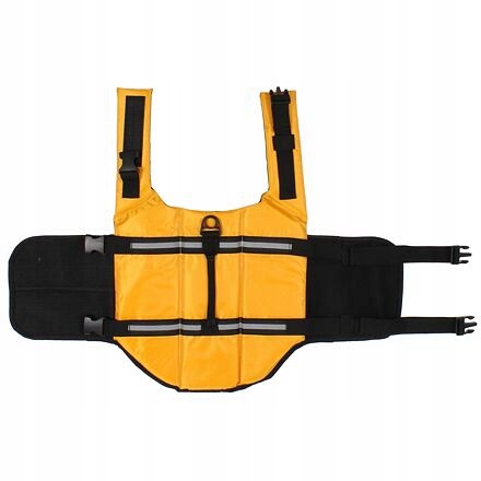 Levně Dog Swimmer plovací vesta pro psa žlutá velikost oblečení XL