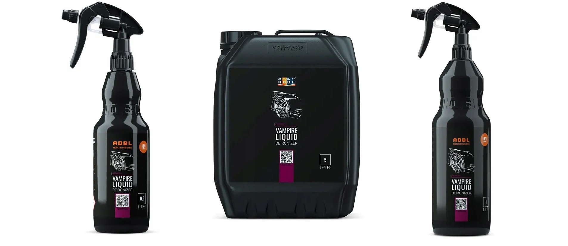 ADBL Vampire Liquid 500 ml Deironizer do lakieru Producent ADBL