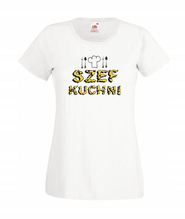 

XL Koszulka Damska Kucharz Szef Kuchni Gotowanie