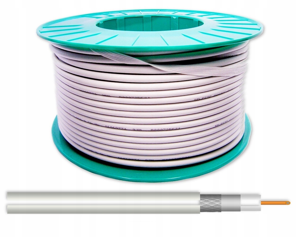 

Kabel Antenowy Teleste S660WV Biały 1m