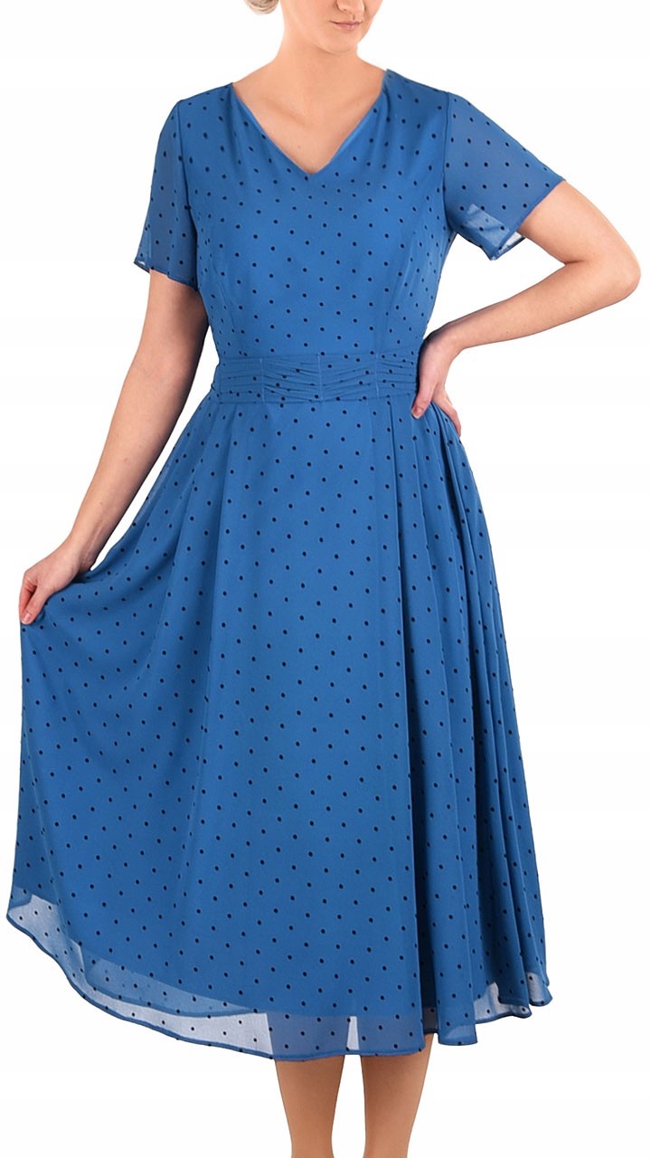 Šaty Elena 40 let dámská na svatební hostina elegantní na slavnostní přijímání