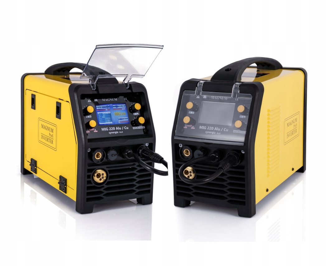 Svařovací stroj Magnum Mig 220 Alu/cu Synergia 4X4 LCD 230V 200A Mma Tig Alu 4R