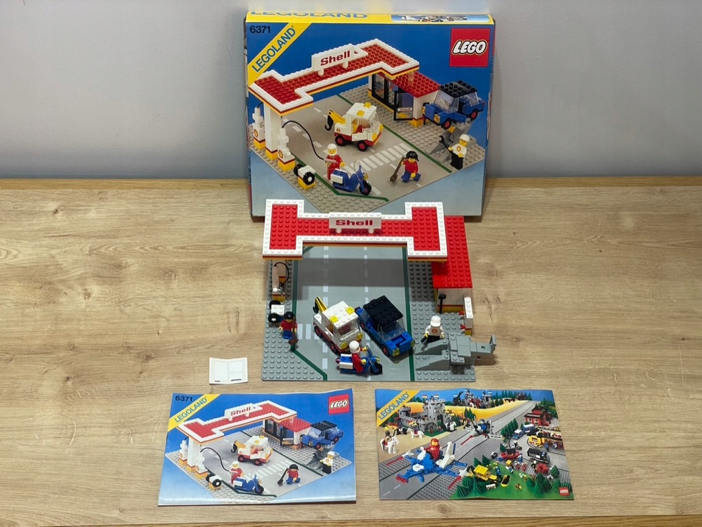 6371 LEGO Stacja Shell • Cena, Opinie Allegro