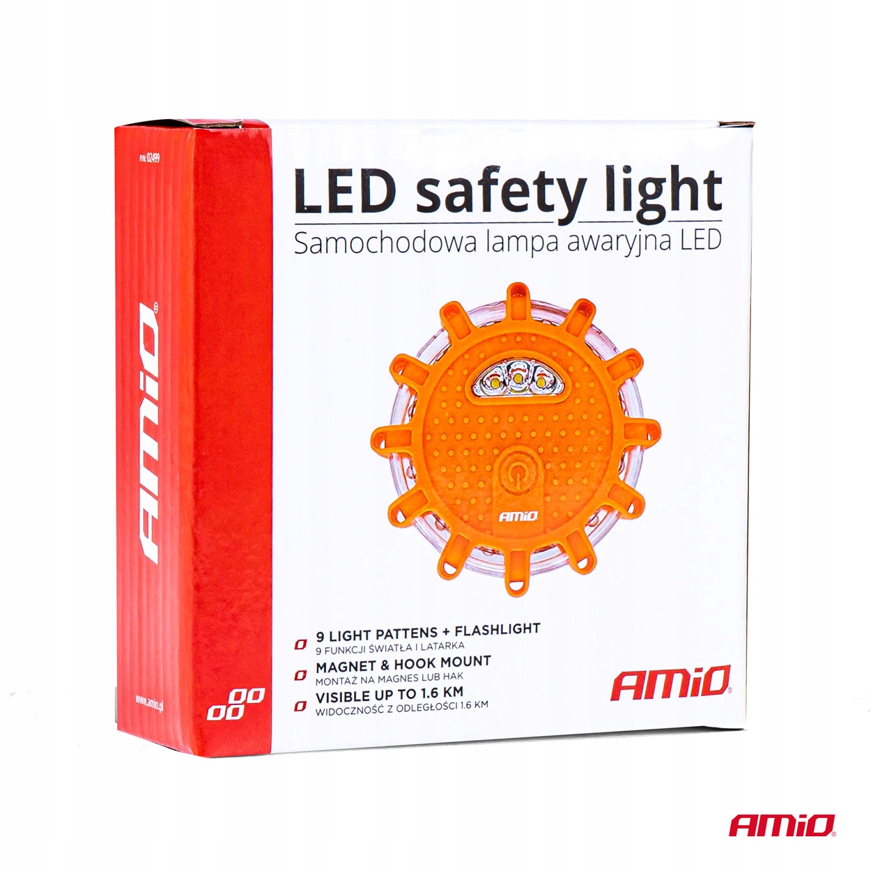 SAMOCHODOWA LAMPA AWARYJNA LED OSTRZEGAWCZA LED Źródło światła LED