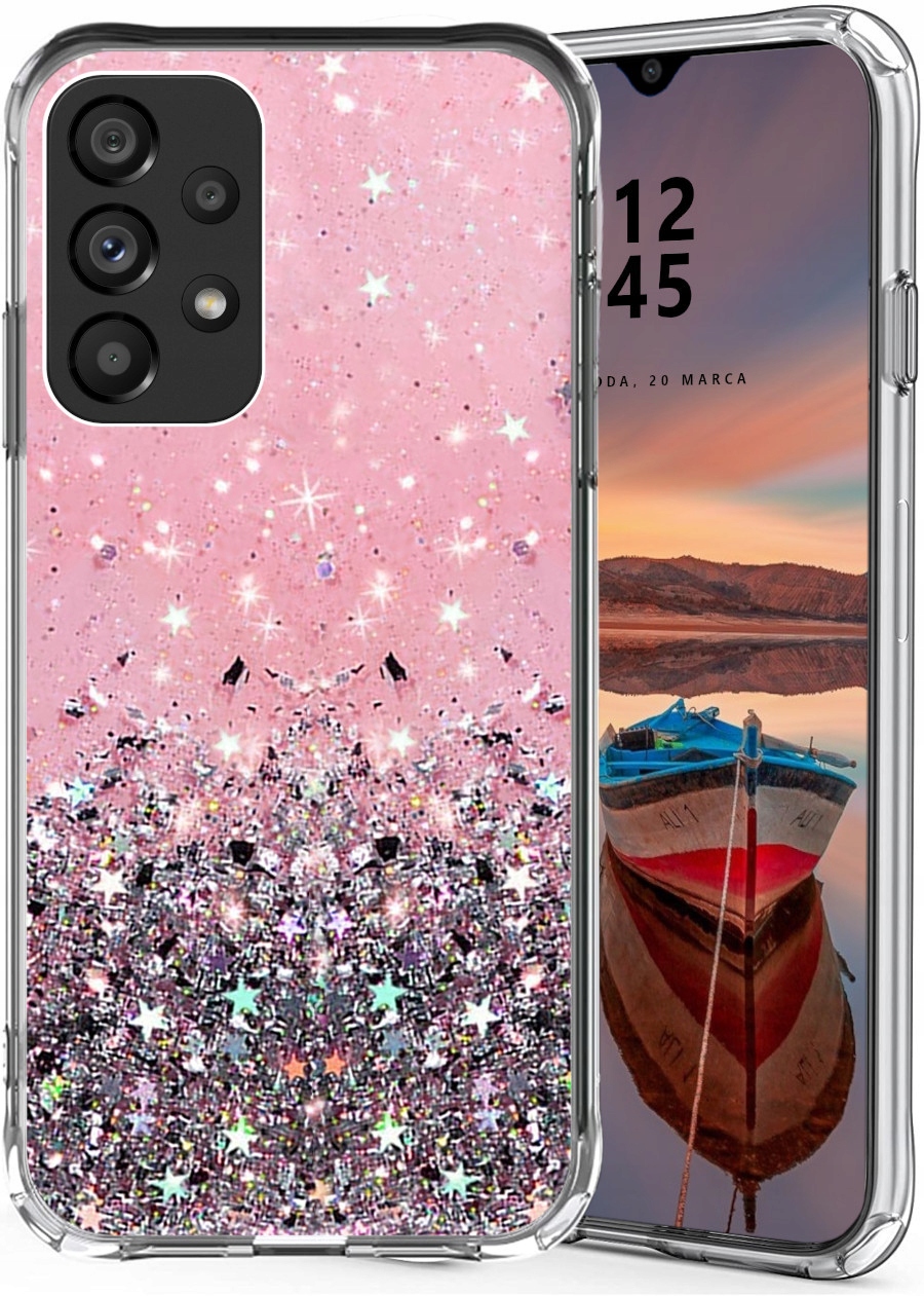 

Etui Case Brokat Do Samsung A32 4G 2x Szkło