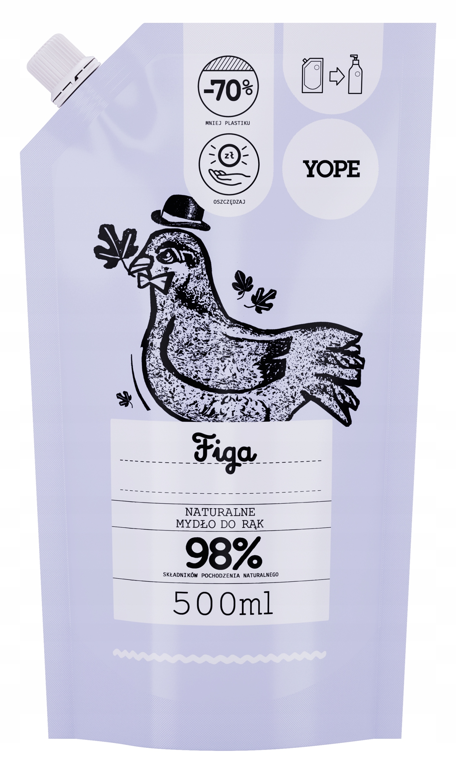 

Yope Naturalne Mydło w płynie Figa Refill 500 ml