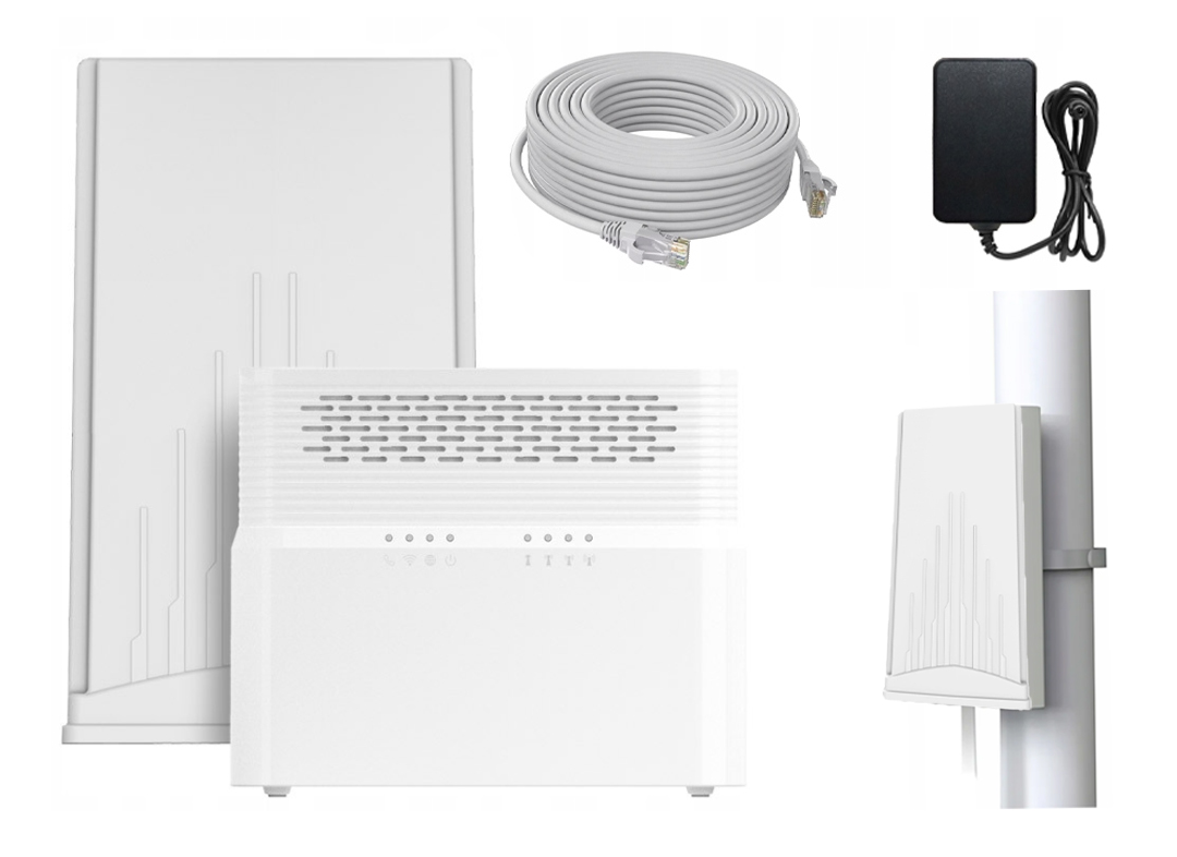 Router Na Kartę Sim Z Anteną Zewnętrzną Zte MF256 Net Box 300MB/S WIFI5 Lte