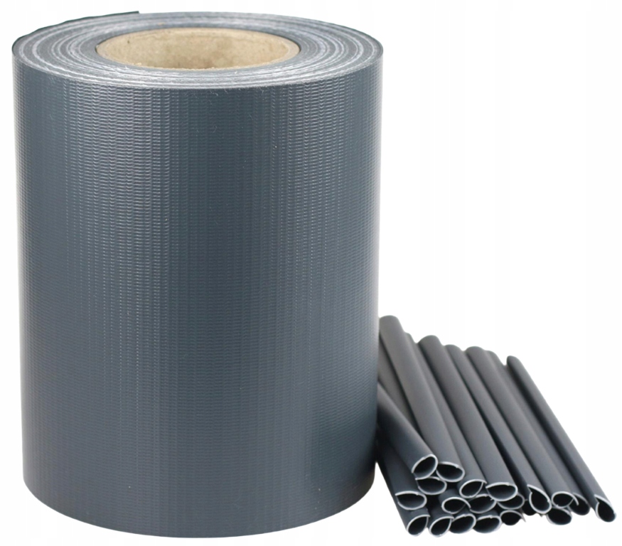 Stínící panelové pásy 19 cm x 35 m Grafitová krytka s upevňovacími klipy