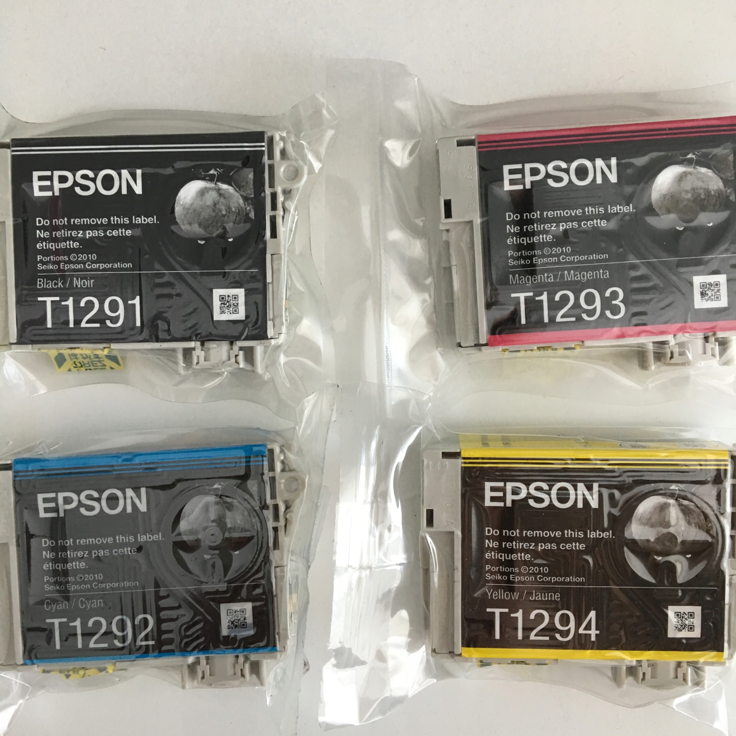 Oryginał Epson T1295 Cmyk C13T12954511 Oem 4szt.