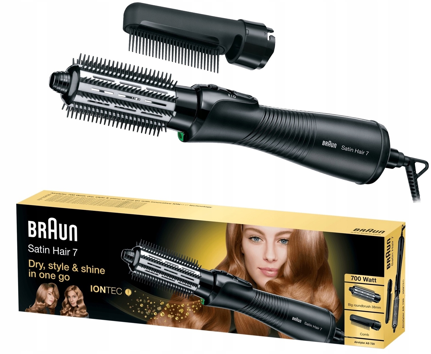 Suszarko Lokówka Do Włosów Braun Satin Hair 7