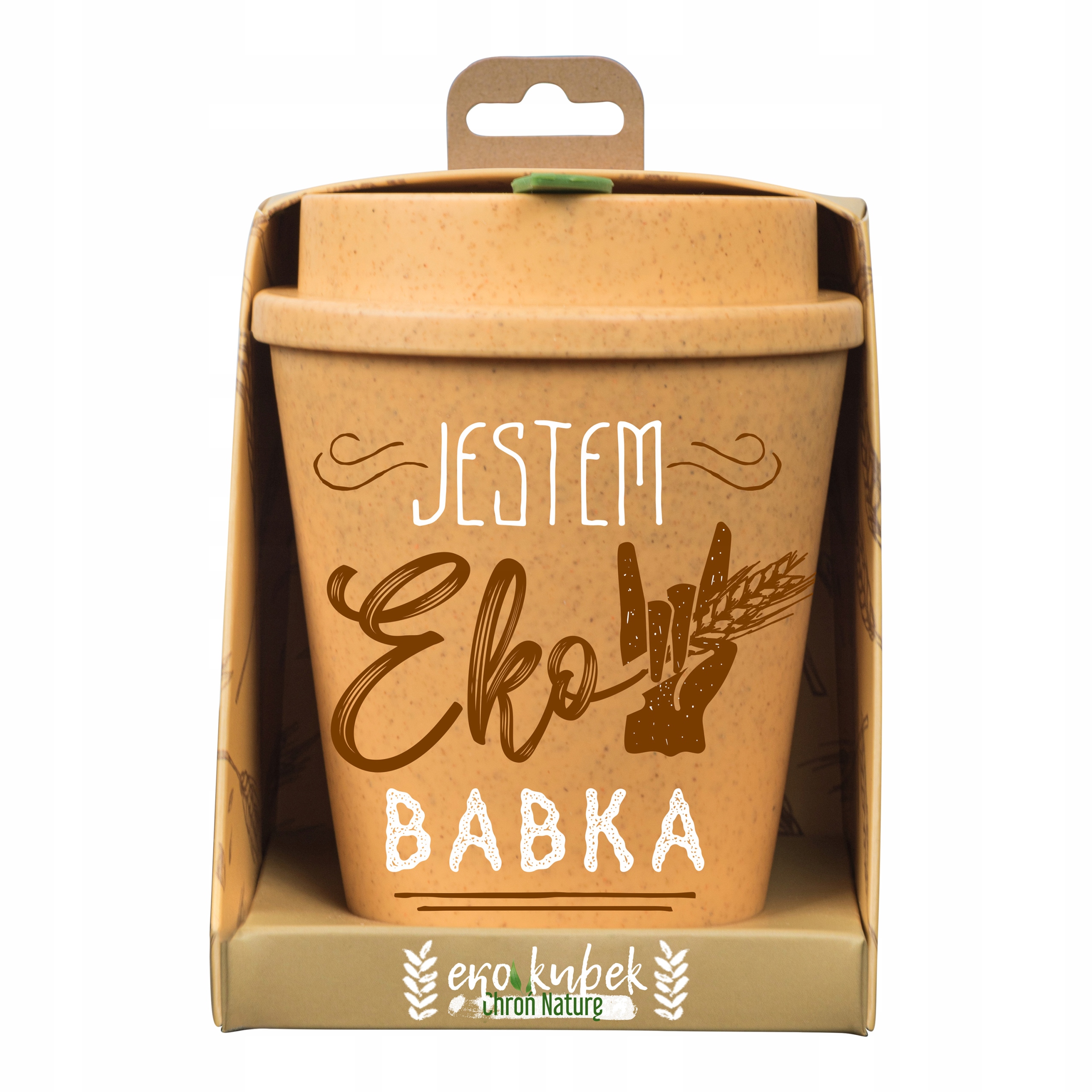 

Ekologiczny Kubek Be Green Jestem Eko Babka!
