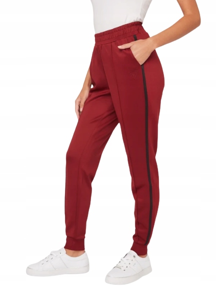 Guess dámské tepláky Quinn Track Joggers červené L