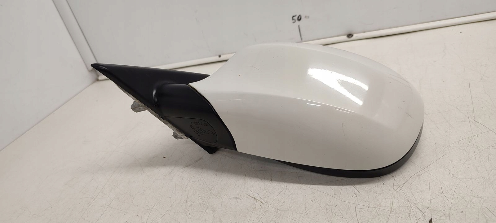 mirror left 5pin BMW E91 LIFT APLINEWEISS 300