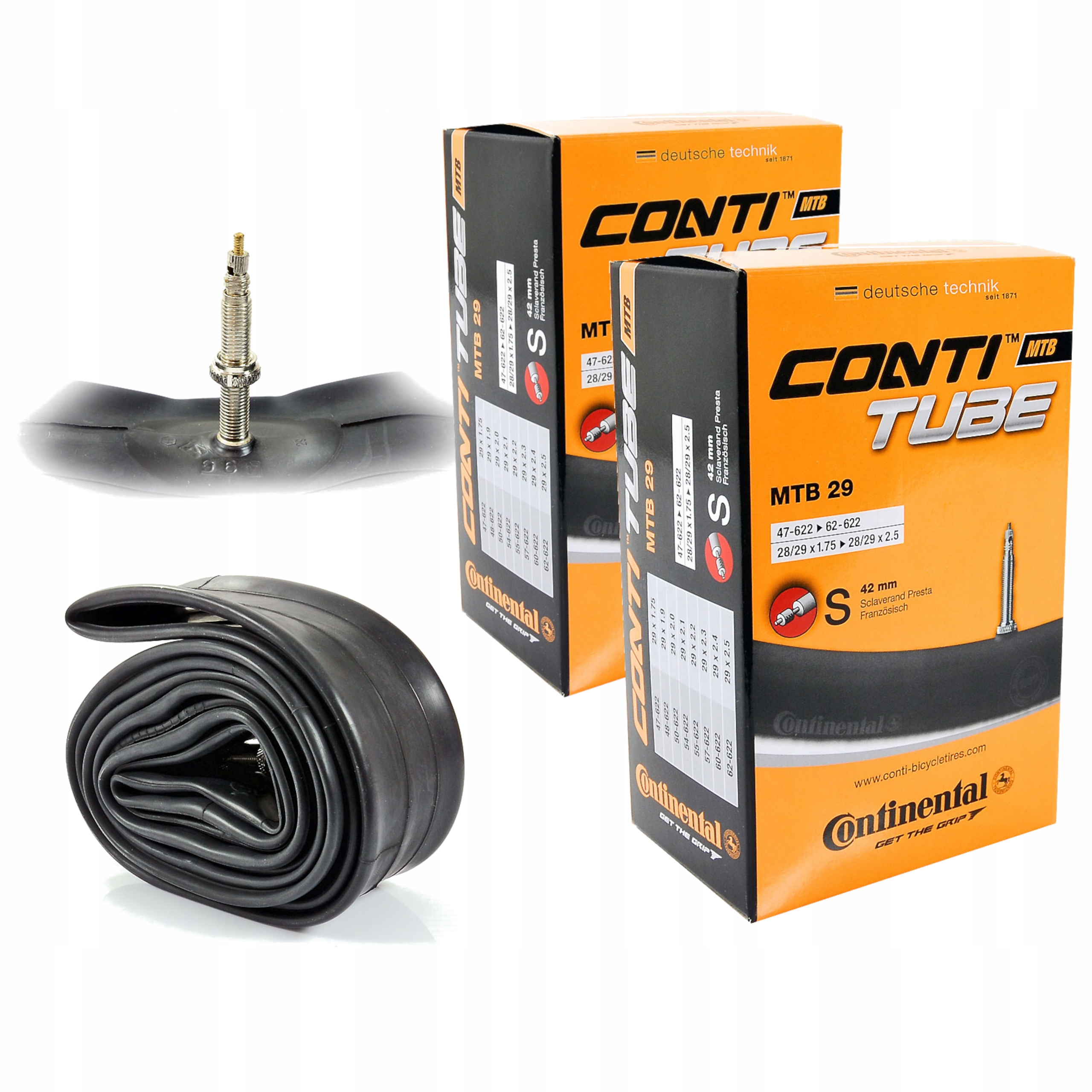 

Dętki Mtb Continental 28/29'' x1,75'' 2,5'' presta
