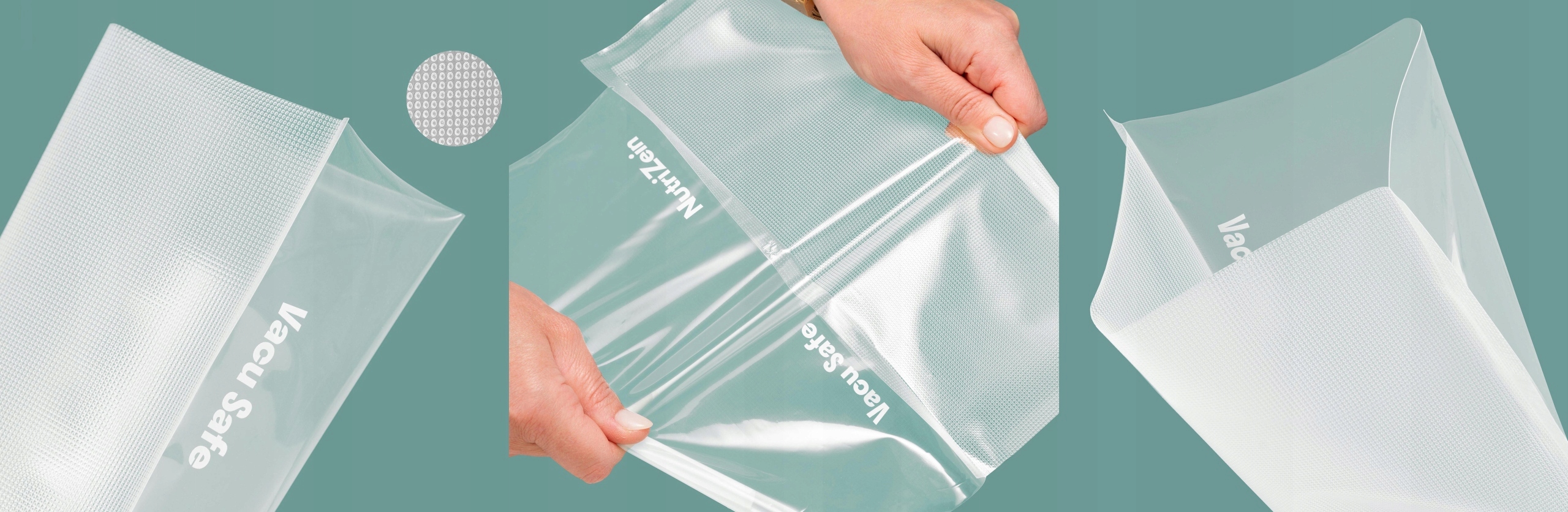 FOLIA MOLETOWANA DO ZGRZEWARKI 15x600cm 4 sztuki NutriZein Marka Inna