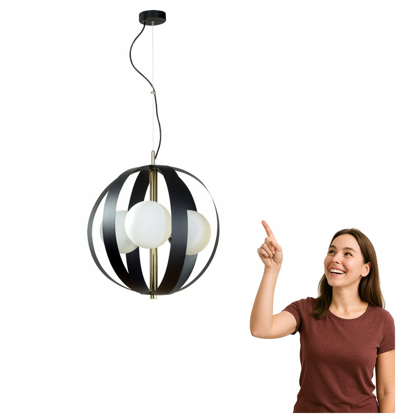 Závesná lampa Nela 1137 Zuma Line