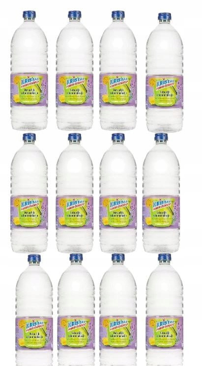 Levně Ocet na čištění Tekutý Levandulový 1L 12 kusů