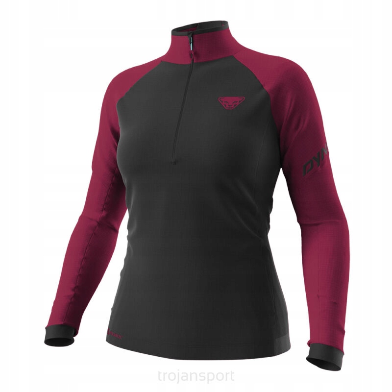 BLUZA DAMSKA DYNAFIT SPEED POLARTEC 1/2 ZIP BEET RED M 71499 6212