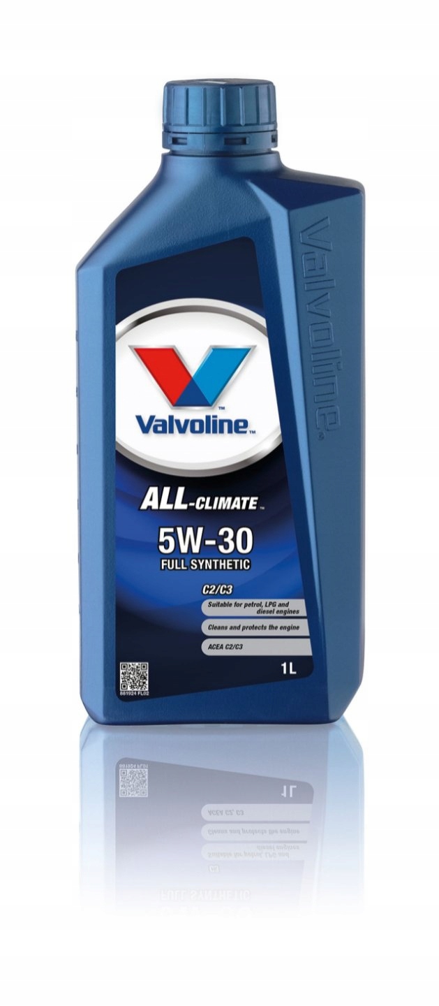 VALVOLINE 5W30 1L. ALL CLIMATE C2/C3 SILNIKOWY OLE 881924 za 36,41 zł z ...