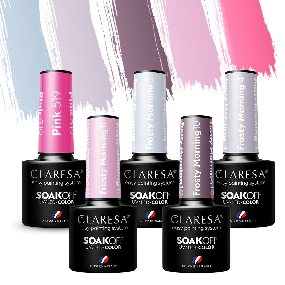 

Claresa 5x lakier hybrydowy do paznokci 5g Outlet