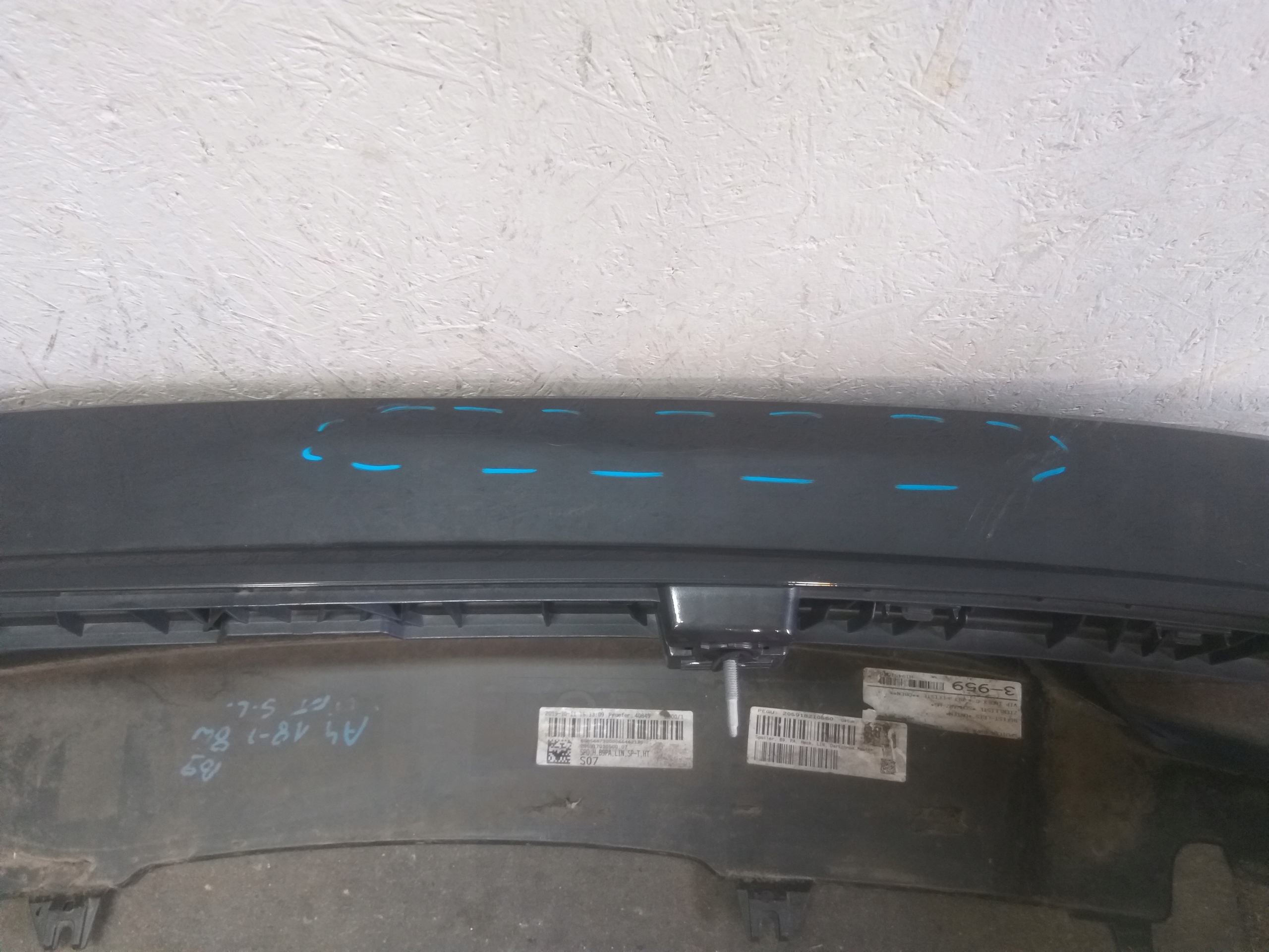 STOSSSTANGE HECK AUDI A4 B9 KOMBI LIFT 19- 8W9
