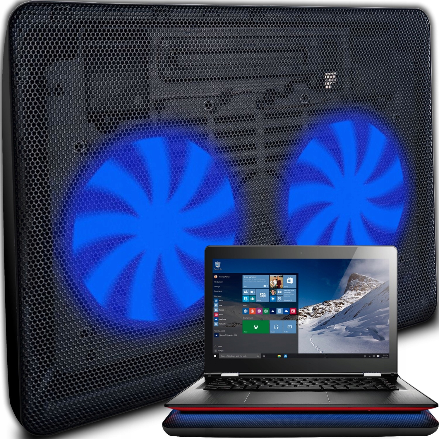 PODSTAWKA PODKŁADKA CHŁODZĄCA POD LAPTOPA 12-15,4' Stan opakowania oryginalne