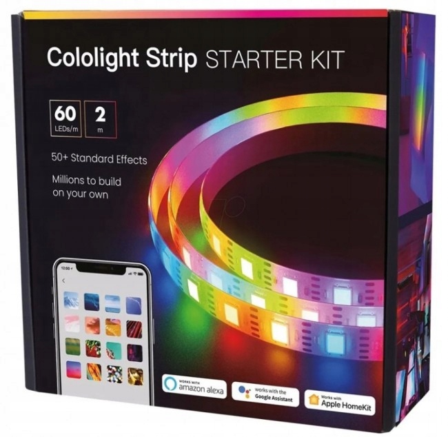 Cololight LS167S6 Led pásek HomeKit 60LED/2 m Wi-Fi Aplikace