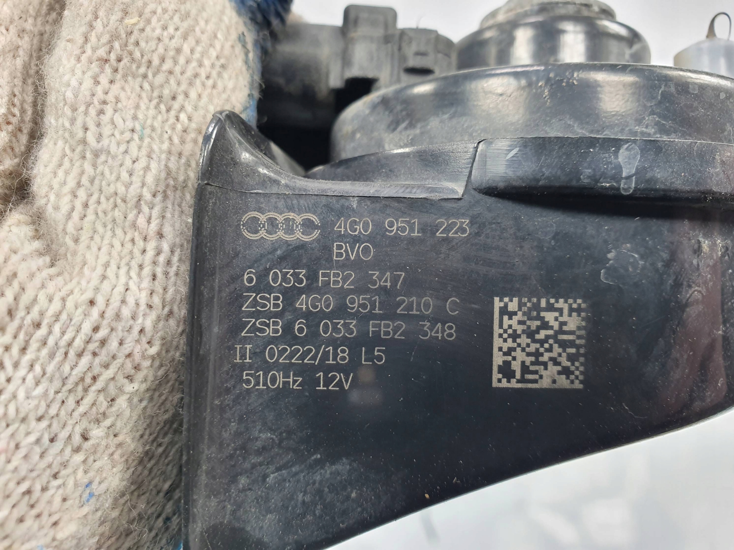 SYGNAL KLAKSON 4G0951223 AUDI A6 C7 LIFT