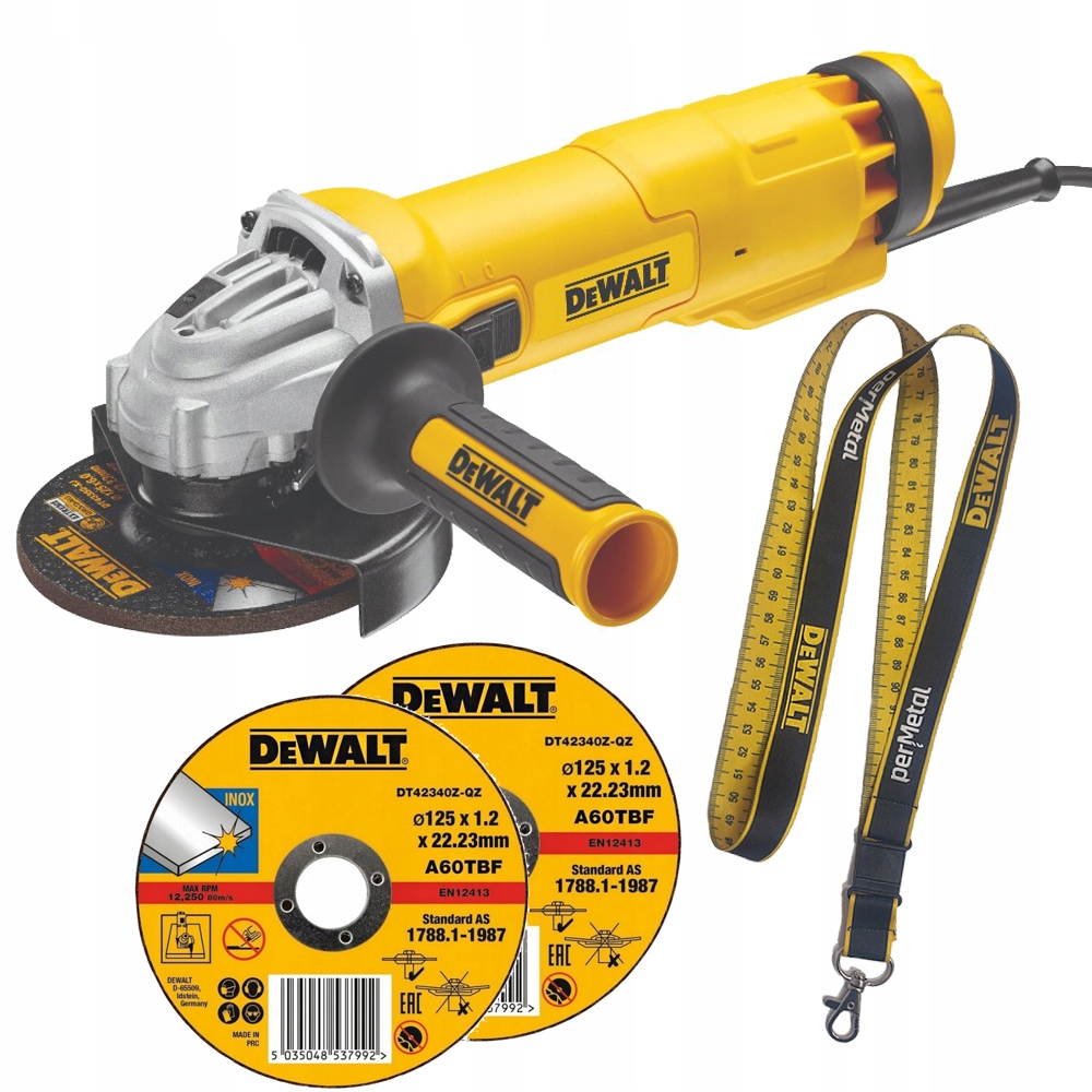 

Dewalt DWE4217-QS Szlifierka Kątowa 125MM 1200W