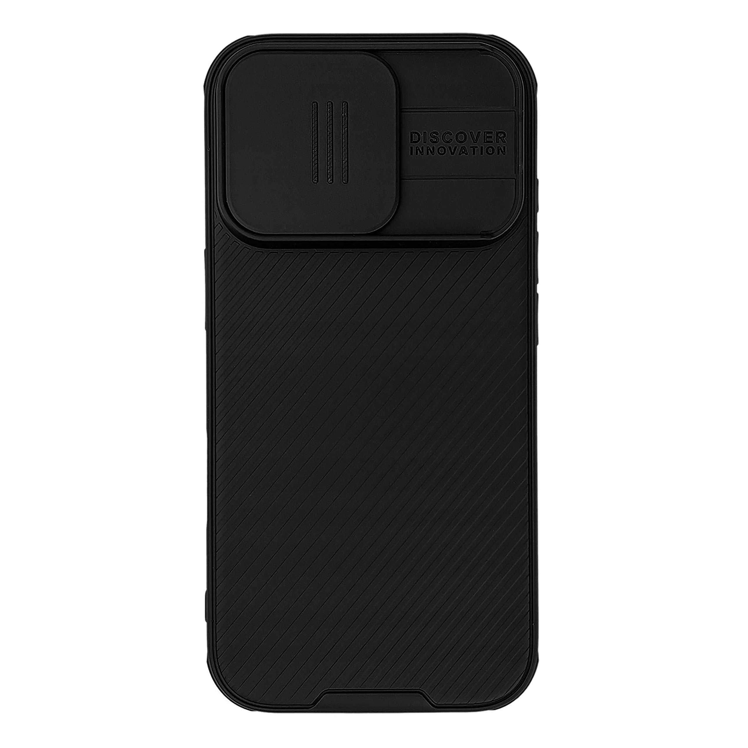 Etui Nillkin CamShield Pro Case do iPhone 16 Pro z osłoną na aparat czarne
