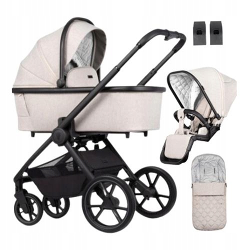 Venicci Tinum Edge 2W1 Wózek Wielofunkcyjny Dla Dziecka Do 22 Kg Adaptery