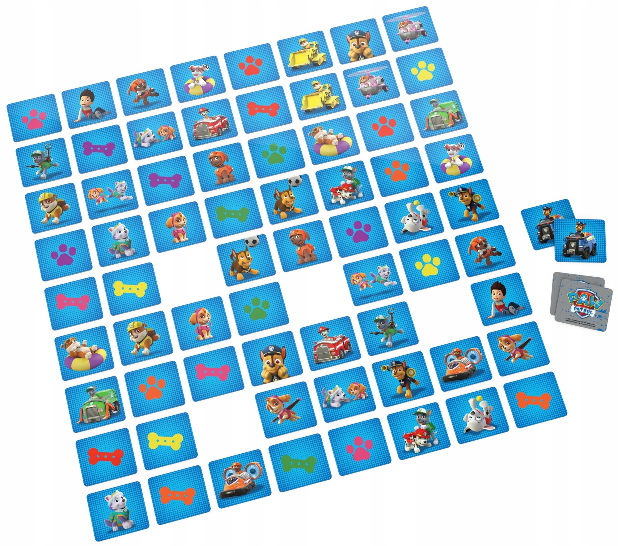 PSI PATROL GRA KARCIANA DLA DZIECI MEMO MEMORY 3+ Minimalny wiek dziecka 0