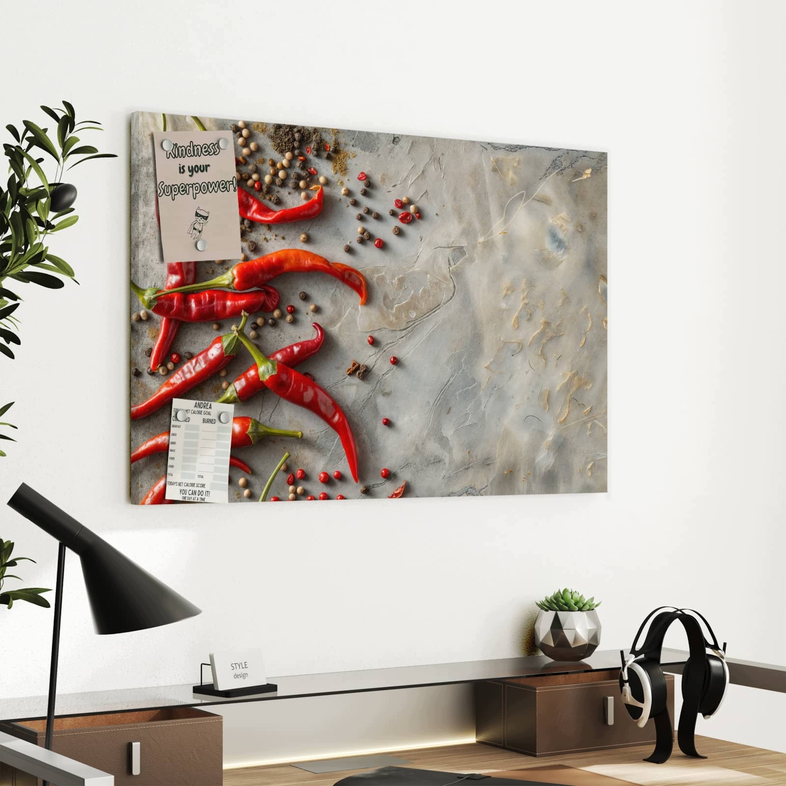 Magnetická tabule Chili Lusky 60 × 40 cm