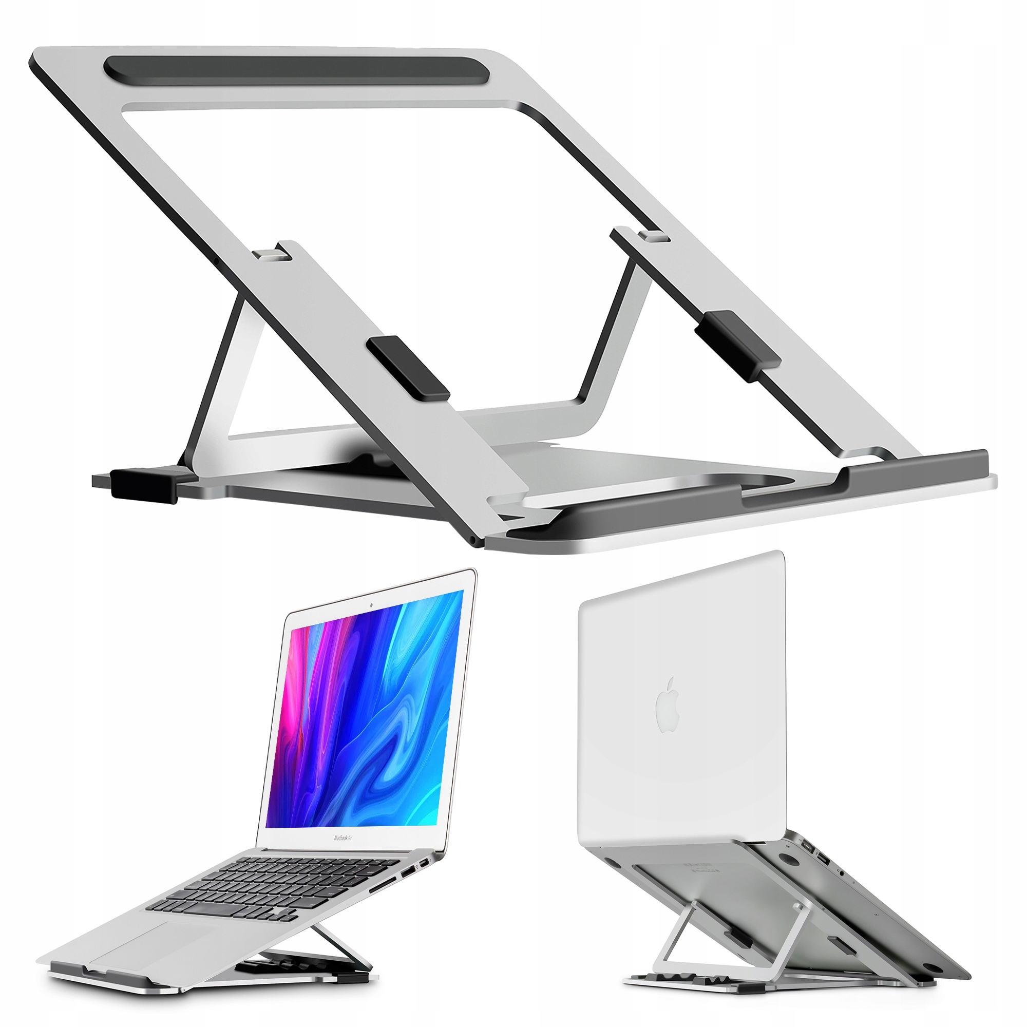 Podstawka Pod Laptopa Stojak Regulowany Na Tablet Na Biurko 11" Do 15,6"