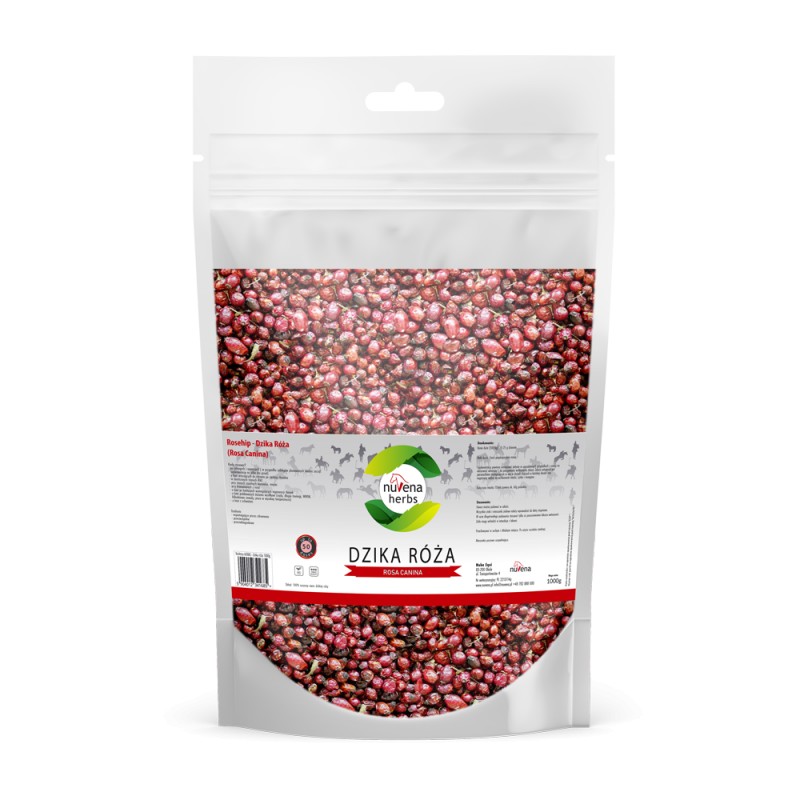 Owoce Dzikiej Róży Rosa Canina przeciwzapalne 1kg