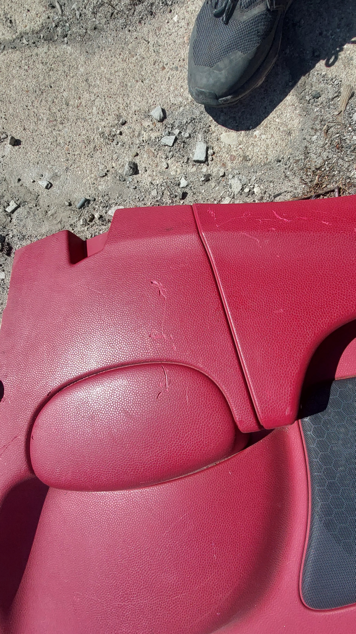 MINI ONE COOPER R50 R53 00-08 R. side upholstery right rear part