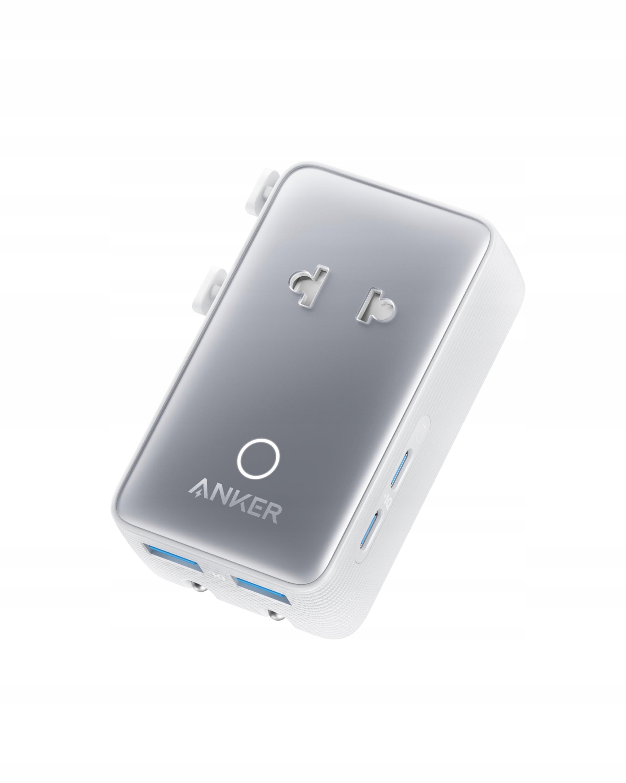 Anker Uniwersalna ładowarka podróżna Nano, Adapter podróżny z 4 portami Usb