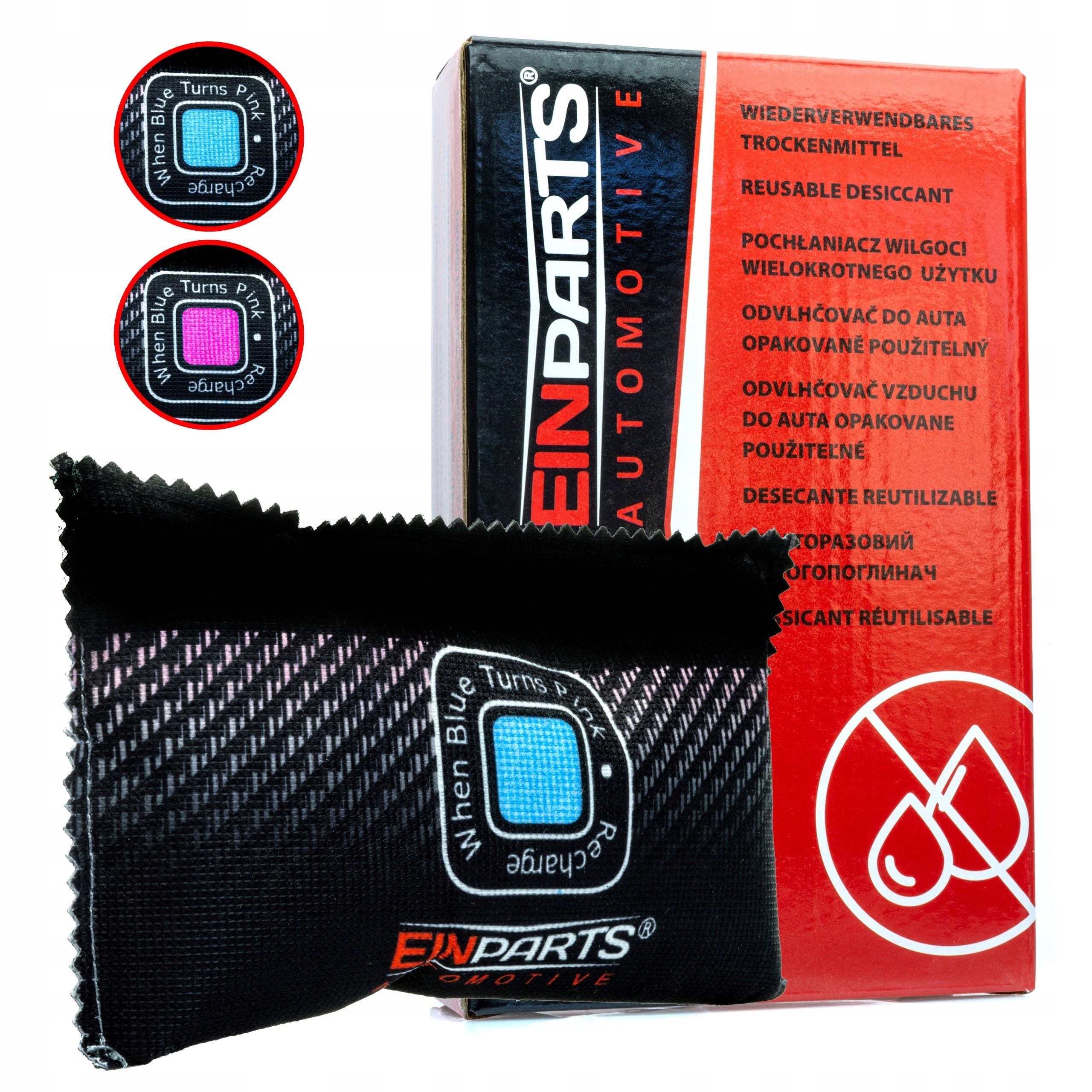 SAMOCHODOWY POCHŁANIACZ WILGOCI DO SAMOCHODU AUTA OSUSZACZ SAMOCHODOWY 500G