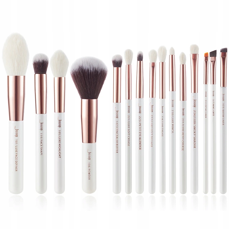 

Jessup T222 White/rose Gold Zestaw 15 Pędzli