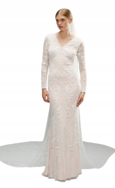 Coast S Krajkou A Dlouhým Rukávem S Výstřihem Do 42 Hkh