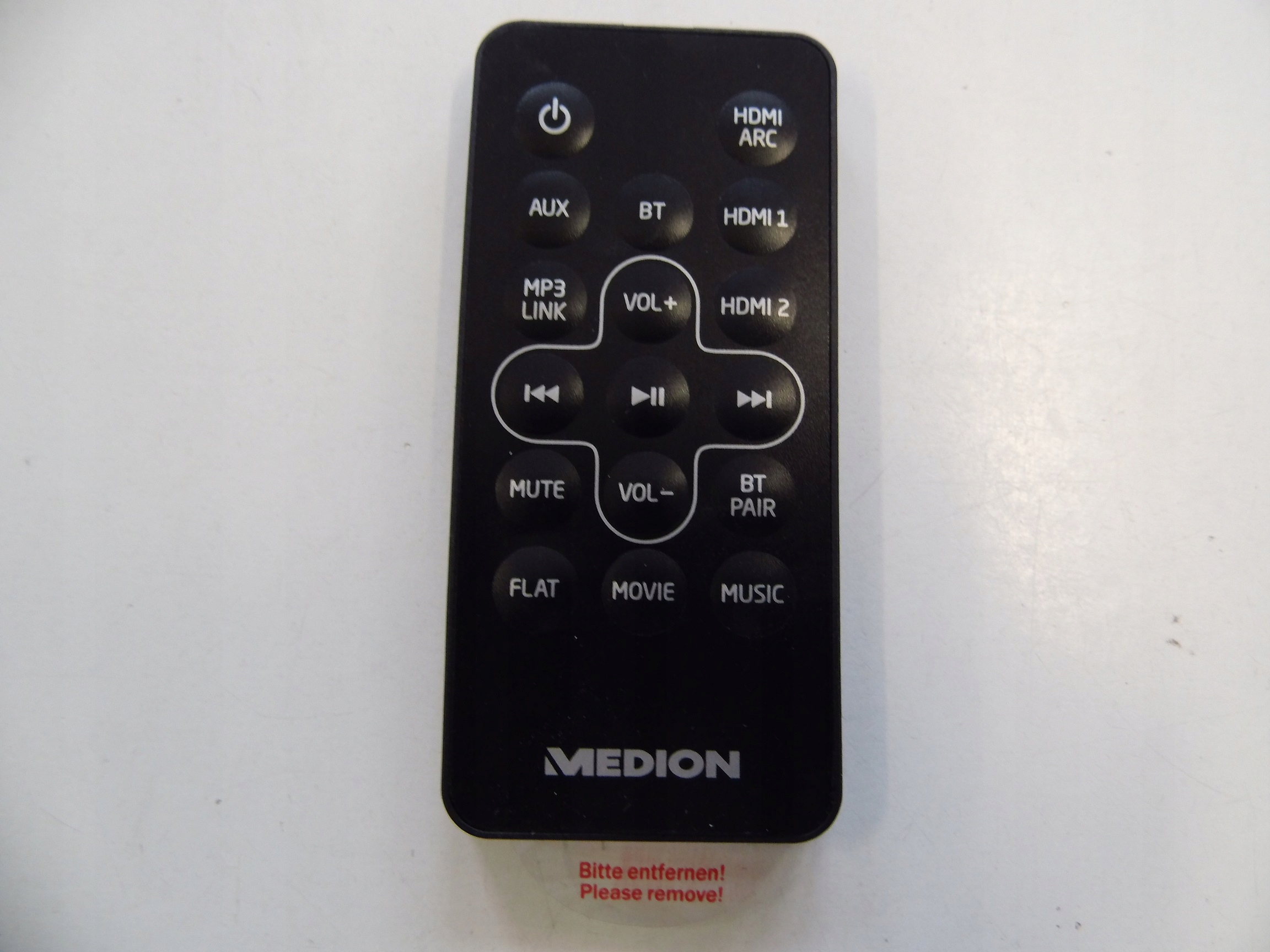 PILOT MEDION RC-21F TB342 SOUNDBAR MD84371