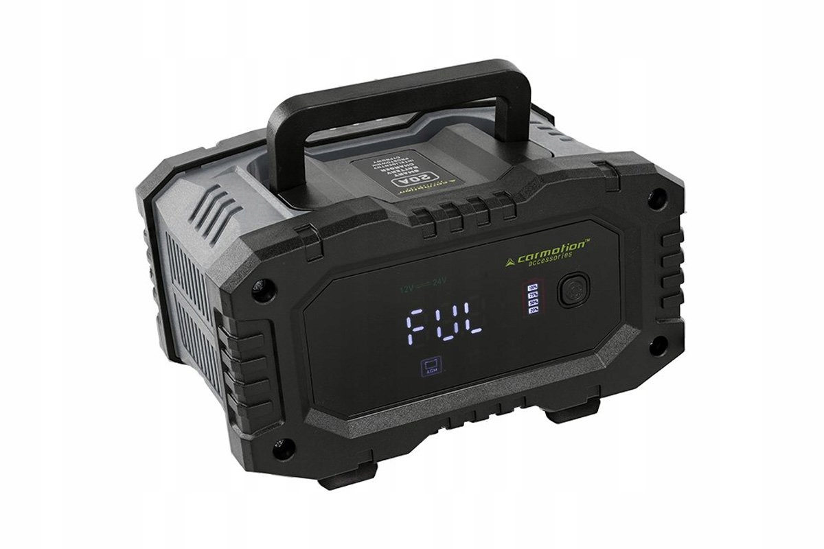 Nabíjačka s mikroprocesorom 12V 20A 6-300AH 24V 10A 6-150AH, Carmotion