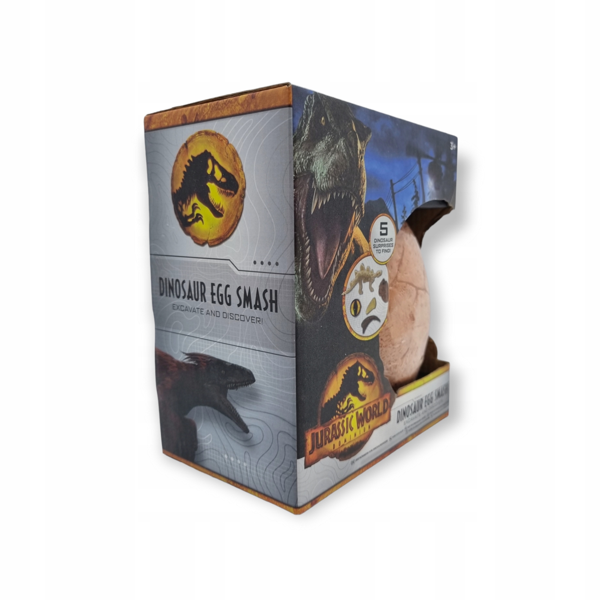 JURASSIC WORLD JAJO DINOZAURA SKAMIELINA NIESPODZIANKA SUPRISE Marka RMS