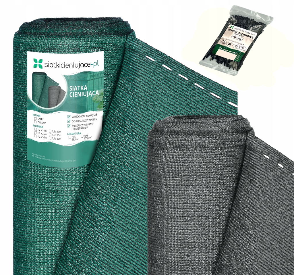 

Siatka Cieniująca Maskująca Na Płot 90% 1,5x5m