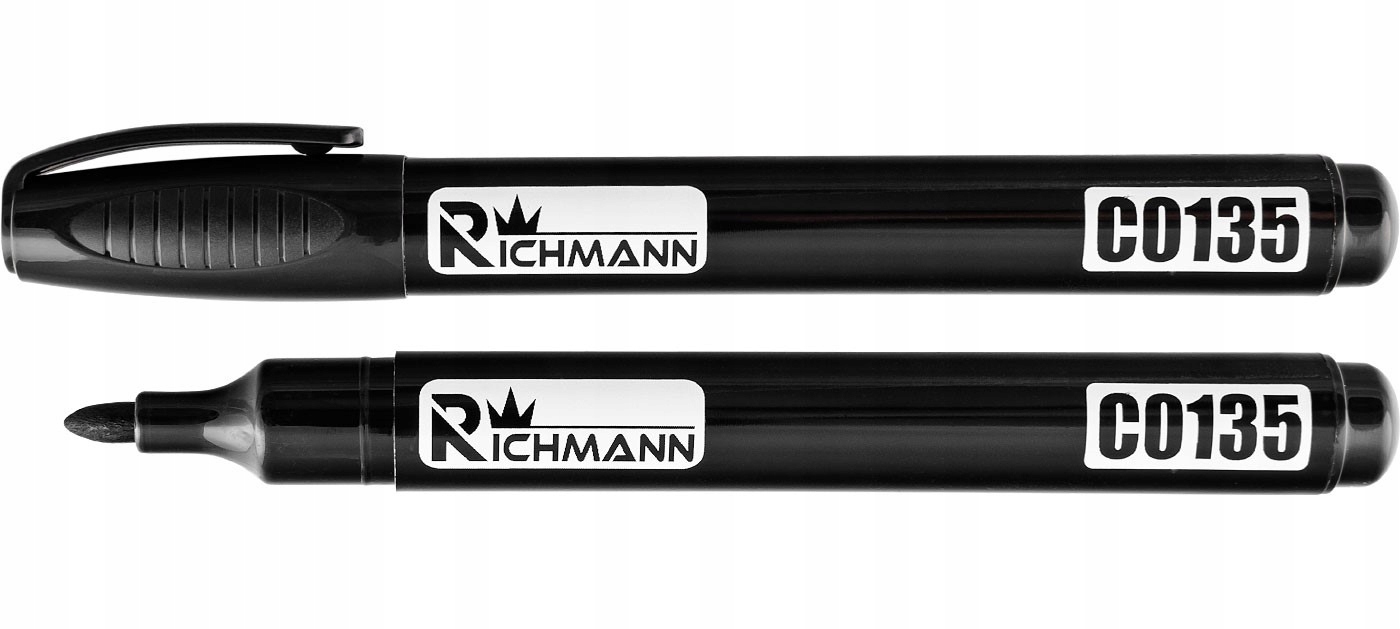 

Marker Budowlany Czarny Gruby 2MM Richmann C0135