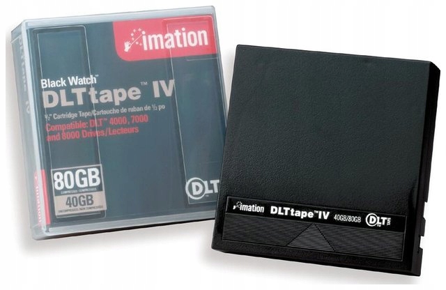 Оригинал IMATION лента DLTtape IV DLT4 11776 80GB