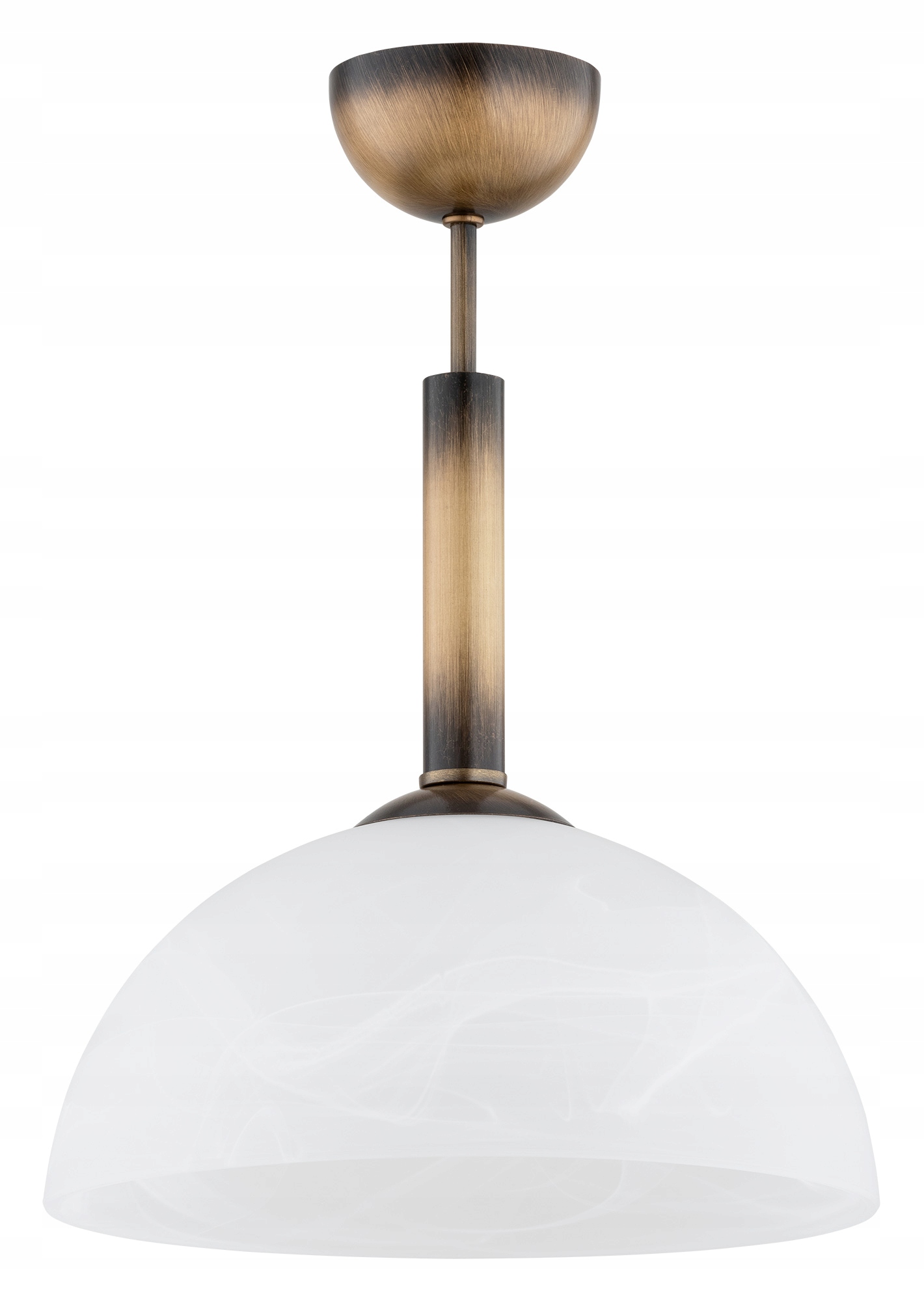 Závěsná lampa Lemir Klara 1xE27 patina jídelna