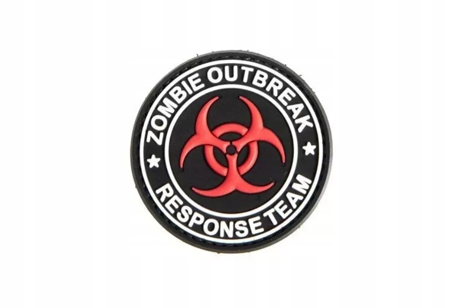 Naszywka 3D Zombie Oubreak Asg